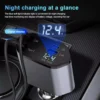 Retractable Car Charger 4-in-1